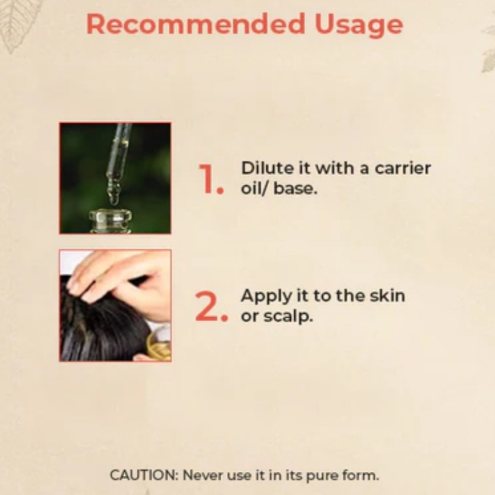 Vēdix Roha Rosemary Essential Oil & Comb - Picture 3 of 9